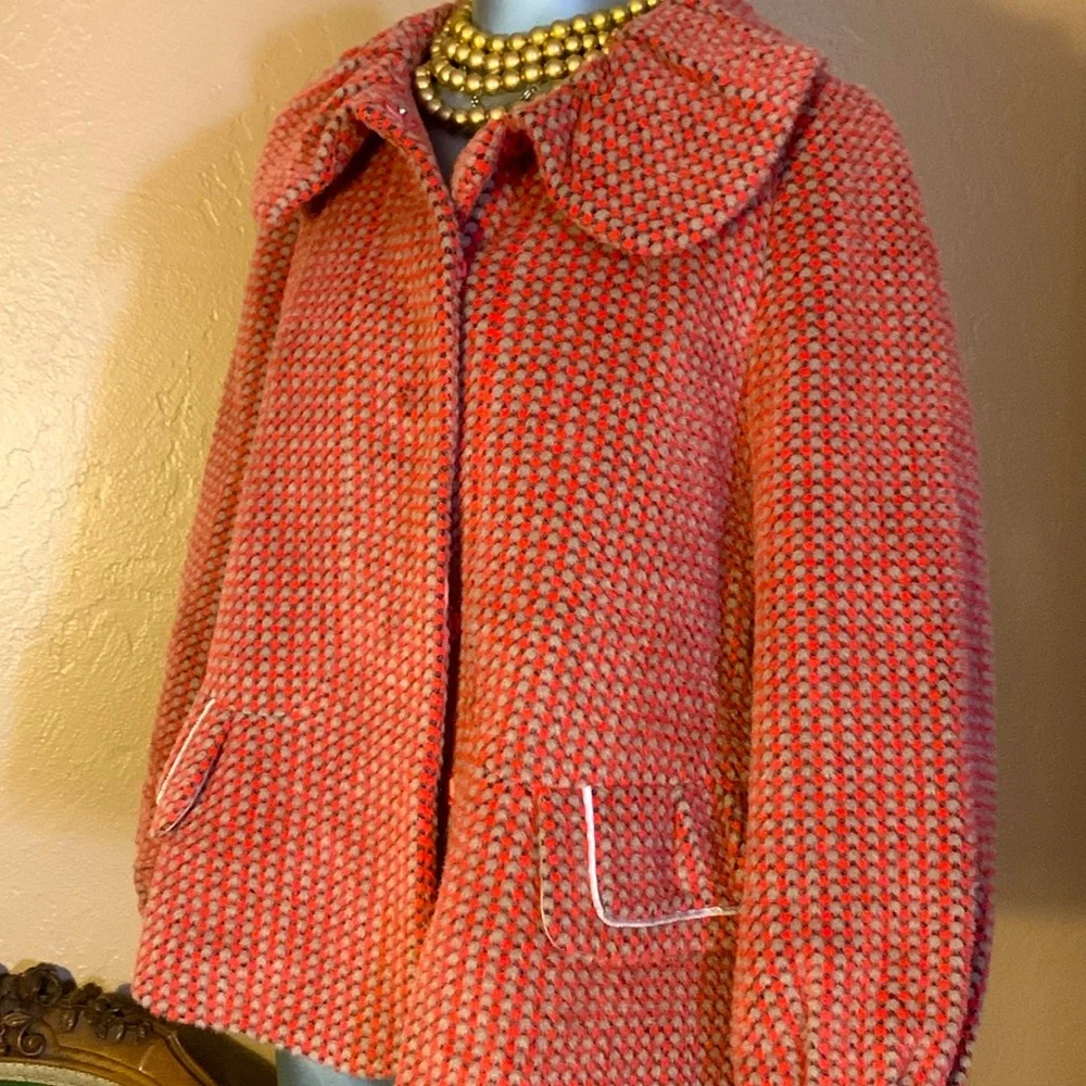 SATIN ROMANTICSM Coat/Jacket.  Sz S/M - Picture 2 of 8